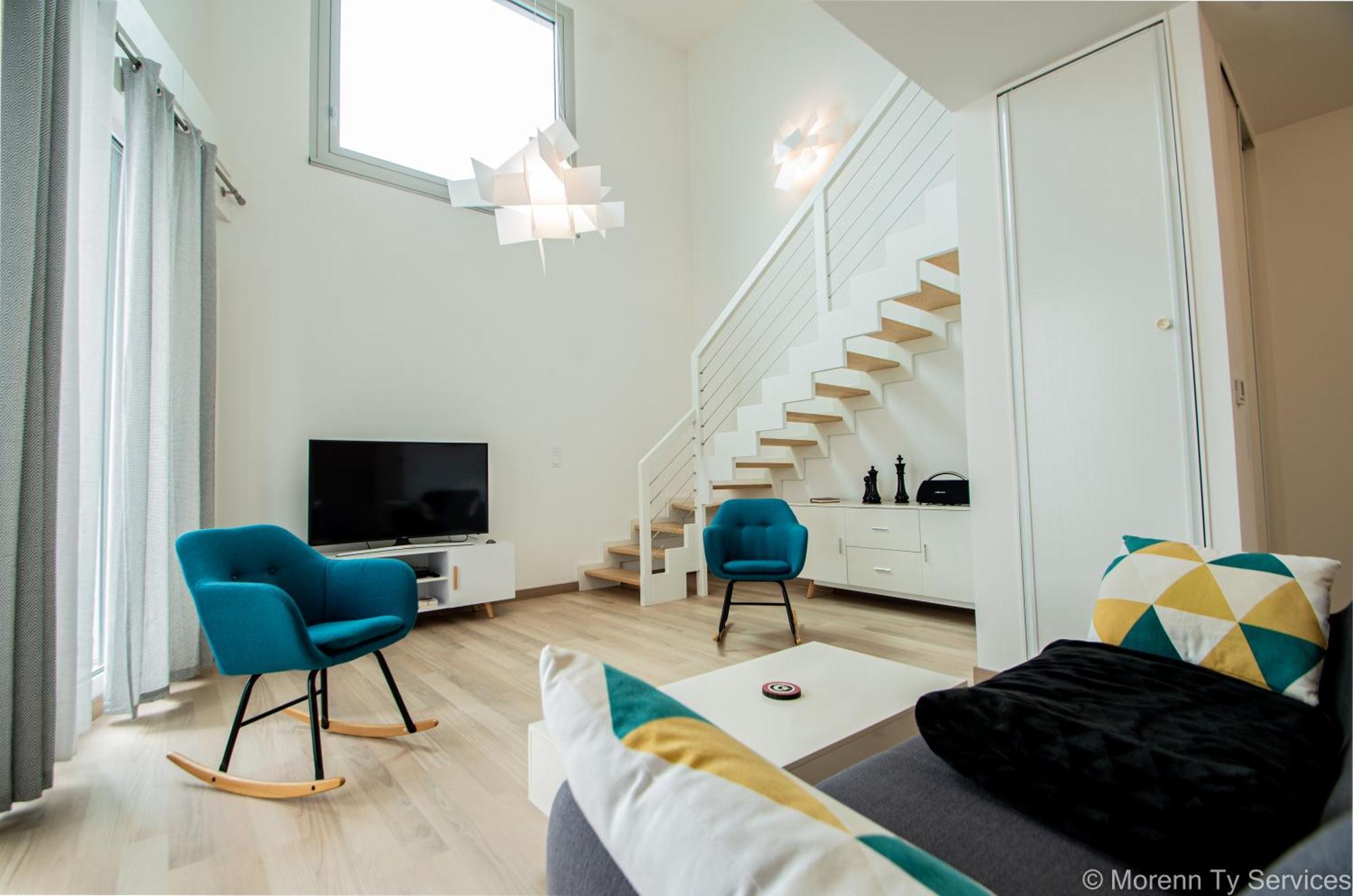 Triplex Terrasse Proche Metro - Ty Ar Mabilay Apartment *