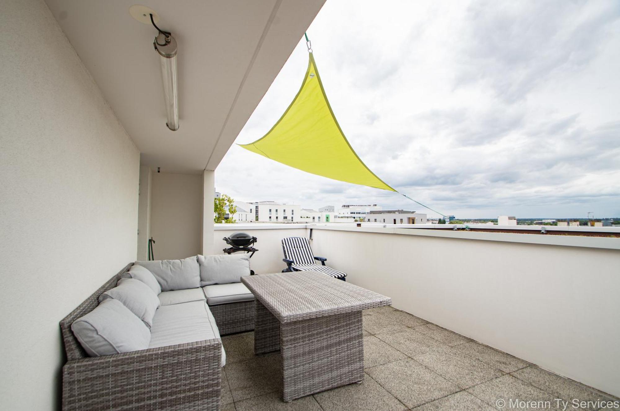 Apartment Triplex Terrasse Proche Metro - Ty Ar Mabilay *