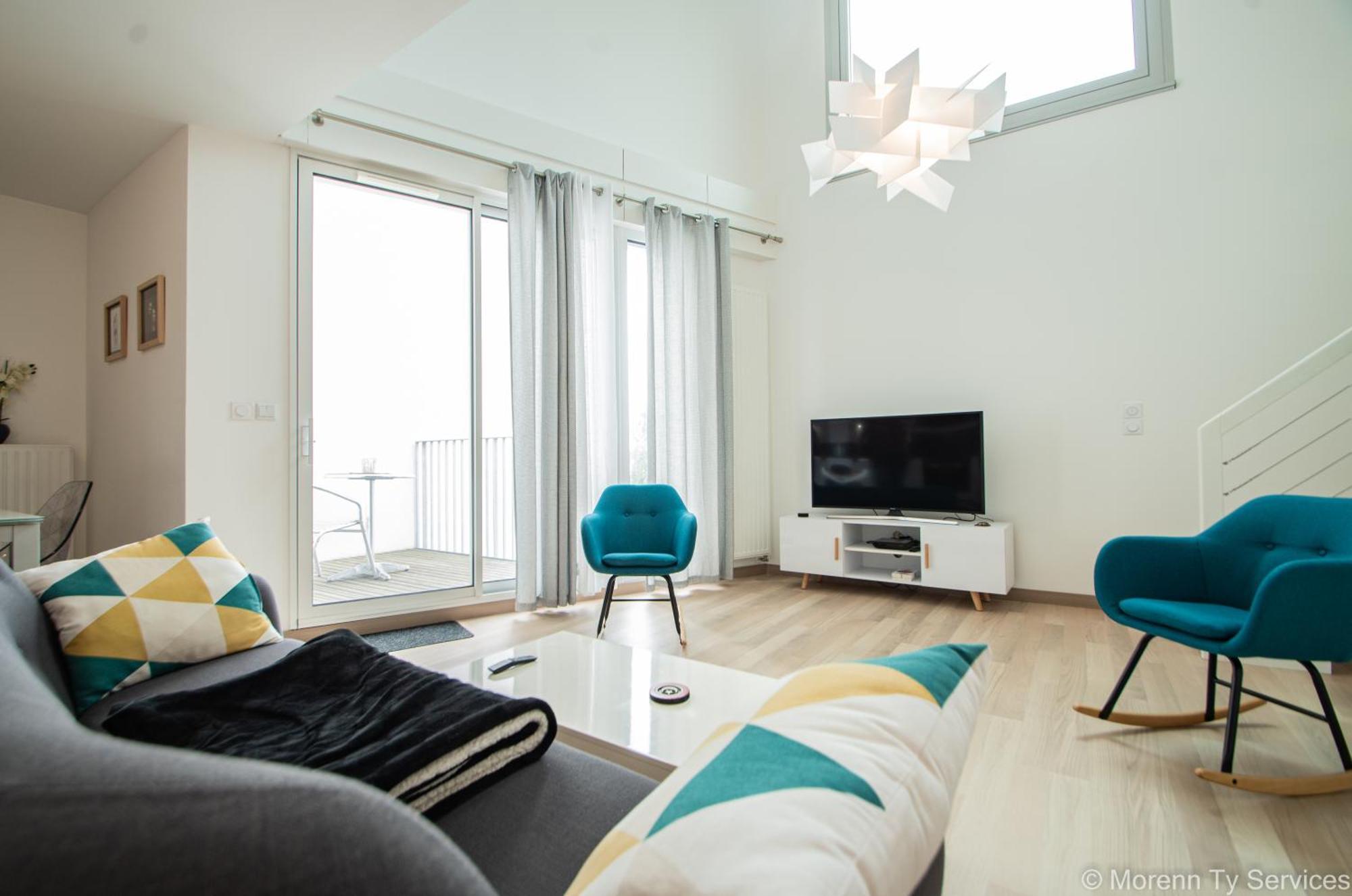 Triplex Terrasse Proche Metro - Ty Ar Mabilay Rennes